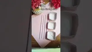 How to make cute mini Organizer 😲#diy #foryou #art #craft #viral #shorts #papercraft #cute