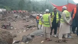 25. August 2025 kpk sawabi swat land slide and flood destruction pakistan live coverage