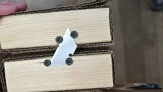 Cardboard strip cutter DIY