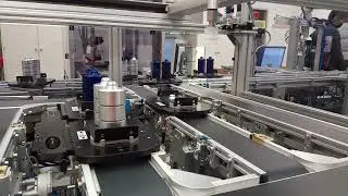 Modellfabrik FH M&uuml;nster - Station Fertigung