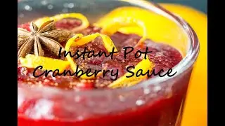 Instant Pot Cranberry Sauce