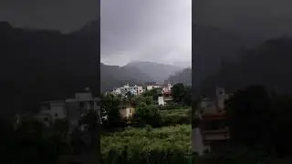 Raining , Tapovan ,Risikesh.