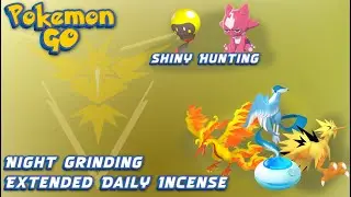 🌟Shiny Hunting🤘🏼Daily Incense Grind🌙Pokemon Go Live🔥