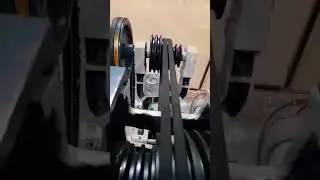 lathe machine speed control by belts #lathe #shorts