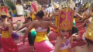 Tari Rejang Asta Dala Ubud Mesolah 15 Juni 2019 Karya Pedanan P Desa lan Puseh Taman Kaja