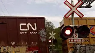 Trains in Brockville!