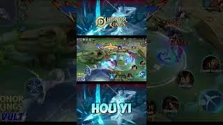 Hou Yi 100% NO COUNTER! Best Farm Lane Honor of Kings (HOK) #honorofkings #hok #houyi #uryuishida