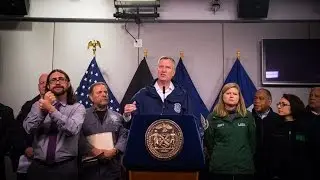Mayor de Blasio Delivers Winter Storm Response Update
