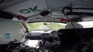 Donegal International Rally 2015 Saturday Stage 14 Gartan Stephen Campbell / Billy Fanneran