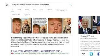 Fact Check: Donald Trump Was NOT Born In Pakistan