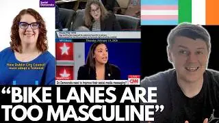 FEMINIST Bike Lanes DEMANDED By Irish Councillor!!