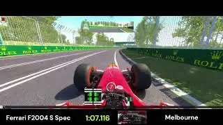 Assetto Corsa - Melbourne| F2004 S Spec | 1.07.1