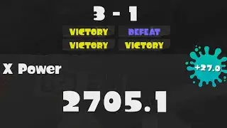[FR] X-2700 en Zones dans les lobbies japonais ! | Splatoon 3