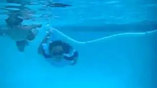 Ani & Ian swimming