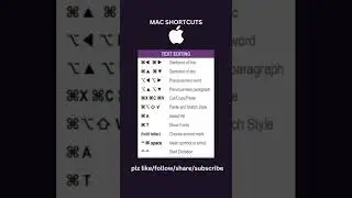 Best Mac keyboard shortcuts ❤️- Tech Tips #shorts #techtips #technology #apple