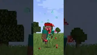 Minecraft but, Damage gives me RANDOM Effects...