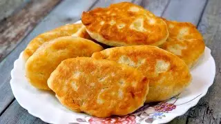 Ukrainian Cabbage Patties Pirozhki  | Very SIMPLEST DOUGH