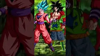 Goku af vs god fusion goku remake