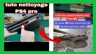 nettoyage complet d'une ps4 pro ( model CUH-7216B )