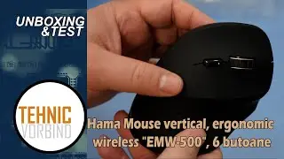 Unboxing Hama Mouse vertical, ergonomic wireless 