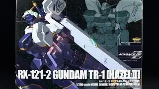 957 - 1/200 Gundam TR-1 Hazel II UNBOXING and Review