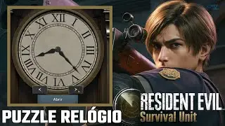 HOW TO COMPLETE THE CLOCK PUZZLE IN RESIDENT EVIL SURVIVAL UNIT #residentevil #residentevilsurviv...