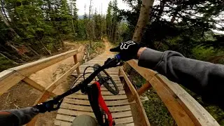 NO QUARTER at TRESTLE BIKE PARK (Winter Park, CO) | Top to Bottom