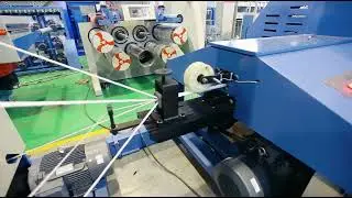 High speed rope making machine