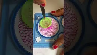 🌀How many rotations did the pen make in total ? |Small Ruler, Big Wisdom |#shorts #spirograph #2024 