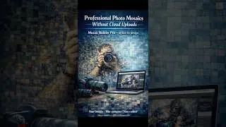 Mosaic Builder Pro by ART2000Galleries transforms photo collections into print-ready mosaic wall art