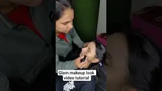 step by step makeup tutorial video #glammakeup #partymakeup