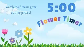 5 Minute Timer | Mother's Day Flowers Progress Timer | Surprise Ending | Class Management