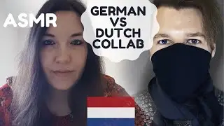 ASMR German vs Dutch whispering - Collab with Twiez Moss ASMR