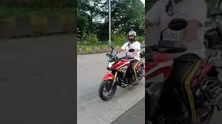 CB200X my first ride after delivery.. Navi Mumbai