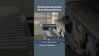 Multifunctional cement block making machine from China#concreteblockmakingmachine #brickmachine