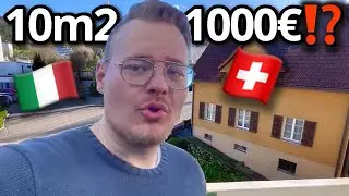 Quanto pago? 🇨🇭AFFITTO 10m2 di CAMERA a ZURIGO, Trasloco in Svizzera 💸  #Svizzera EP 10