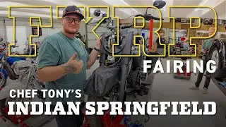Watch Our Springfield FXRP Fairing Makeover! We put Harley parts on an Indian Springfield!