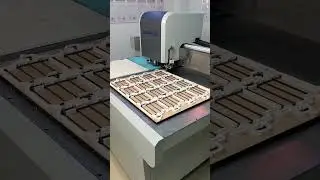 Die ejection rubber cutting & installing machine #diemaking #diecutting #steelruledie #laserdie