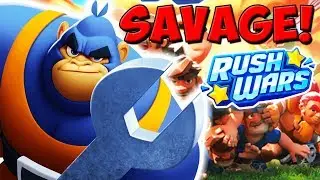 THIS GORILLA IS A SAVAGE! RUSH WARS ATTACK STRATEGY