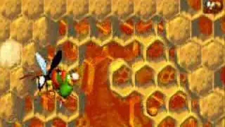 donkey kong country 2 (GBA) king zing sting