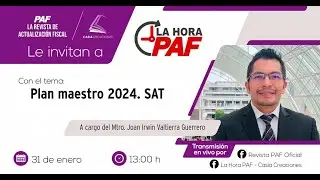 Plan maestro 2024 SAT