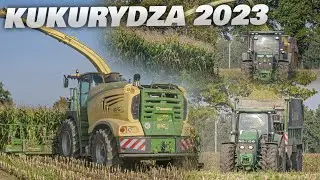 Koszenie Kukurydzy 2023🌽 GH Kossowski🔥 Agromix Rojeczyn
