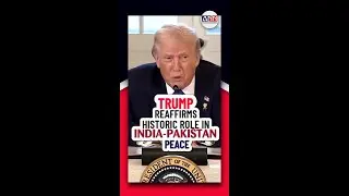 Trump Reiterates Historic Peace Intervention in Raging India‑Pakistan 2025 Nuclear War #usa