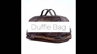 Calf Leather Duffle Bag