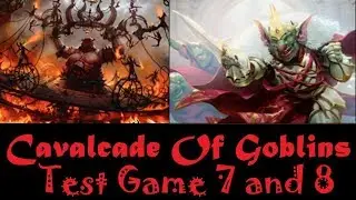 MTG Arena gameplay: Mono Red Goblins test game 7 and 8 with updated deck list