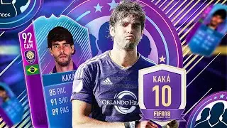 FIFA 18 92 END OF ERA KAKA REVIEW - WHAT A FANTASTIC PLAYER !!! 92 END OF ERA KAKA PLAYER REVIEW