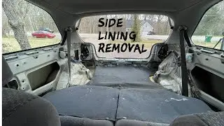 Trunk Side Lining Removal | 1998 Honda Civic Hatchback