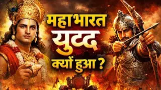 महाभारत युद्ध का असली कारण क्या था? | Krishna Arjun Story। एक गलती और महाभारत युद्ध | संपूर्ण रहस्य🔥