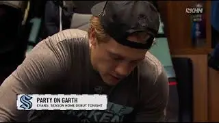 KONG-TV intro to Columbus Blue Jackets @ Seattle Kraken game 