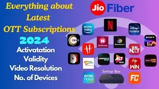 Как активировать подписки OTT с тарифными планами Jio Fiber в 2024 году | Последние обновления